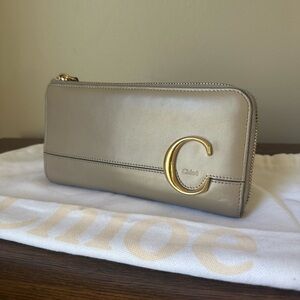 Chloe Signature C Long Wallet + Dustbag